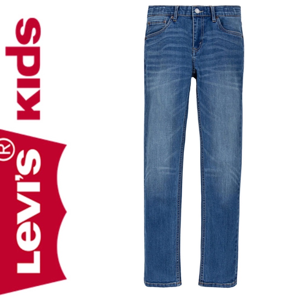 Boys Levi’s Slim 511 Performance 510 Straight Leg Jeans Adjustable Waist size 12